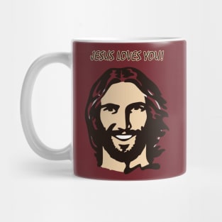 Jesus Loves You - Meme Comic Mug